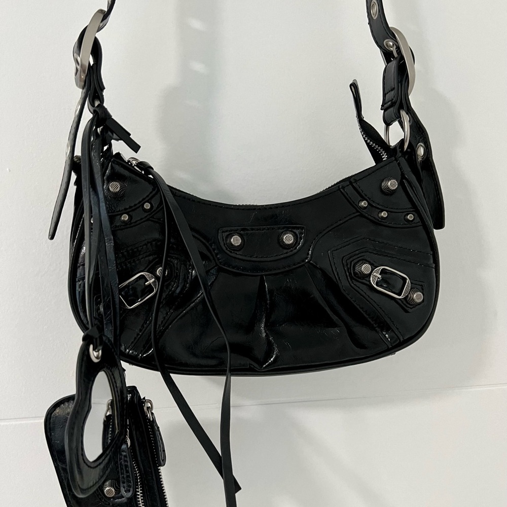 Black Women's Crossbody Y2K Waterproof Bag